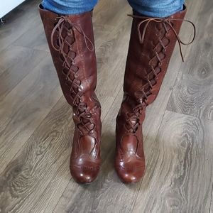 Leather Vintage Boots